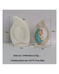 Aile Mum Kalıbı Model:2 - Hobi Silikon Kalıbı - Kod:1169