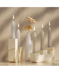 Basamaklı Şamdanlık Kalıbı- Kod:1190