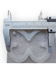 Delikli Kelebek Beton ve Epoksi Silikon Kalıbı - 10'lu