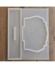 Şekilli Masa Üstü İsimlik Epoksi Reçine Silikon Kalıp Kod: