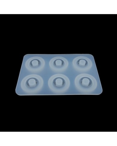 İnce Yassı 16 mm Şambala Boncuk Reçine Epoksi Kalıp -Kod:92