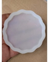 1 Adet - Reçine Epoksi Dalgalı Magent Kalıp - Kod: