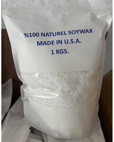 Amerikan Soya Wax %100 Natural 25 Kg
