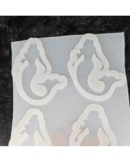 Deniz Kızı Epoksi Kalıbı 4'lü Kod: SN1239