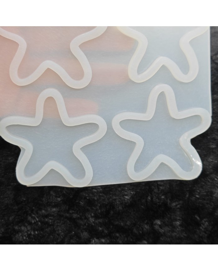 Deniz Yıldızı Epoksi Kalıbı 4'lü Kod: SN1237