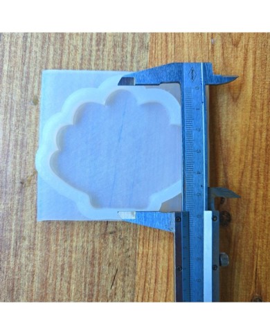 Mutlu Midye Epoksi Kalıbı - Kod: