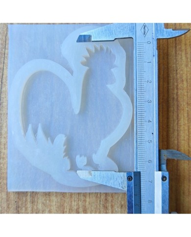 Denizli Horozu Epoksi Kalıbı - Kod: