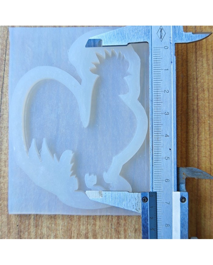 Denizli Horozu Epoksi Kalıbı - Kod: