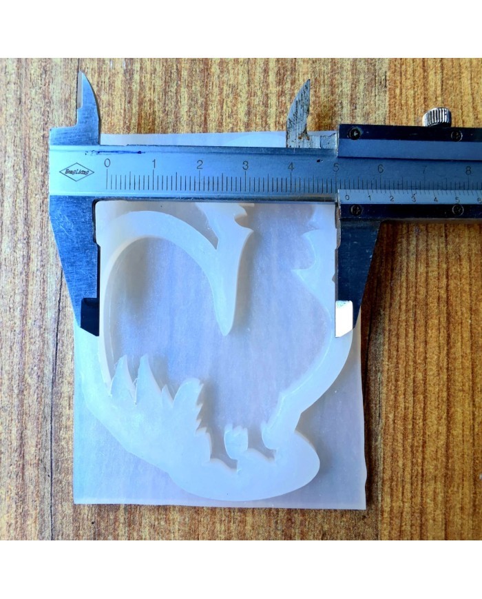 Denizli Horozu Epoksi Kalıbı 4'lü - Kod: SN1251