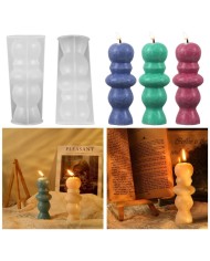 Dekoratif Mum Silikon Kalıbı - Kod: 495