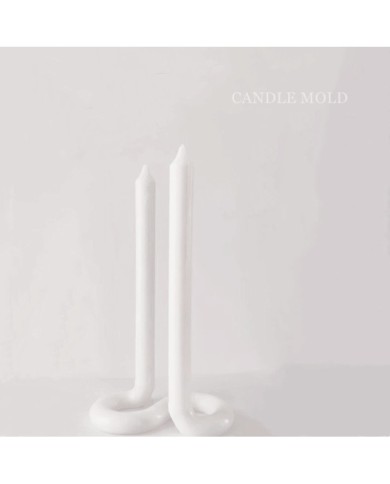 2 Uçlu Mika Mum Kalıbı - Kod: