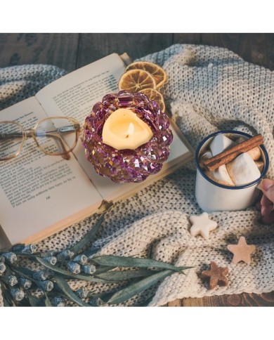 Yelpaze Desenli Epoksi Beton ve Mum Kalıbı - Kod: 1175B