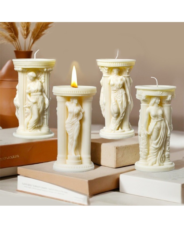 Venüs Heykeli Epoksi Mum ve Beton Kalıbı - Kod: 1084B