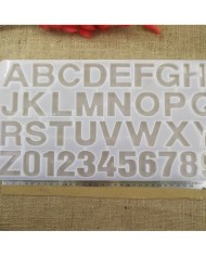 1Adet Harf Reçine Epoksi Kalıbı -Kod:220