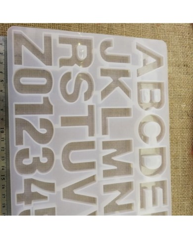 1Adet Harf Reçine Epoksi Kalıbı -Kod:220