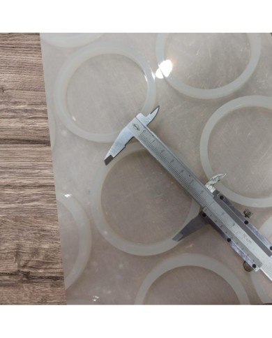 20 Lİ 6,8 CM REÇİNE EPOKSİ MAGNET KALIBI YUVARLAK MODEL