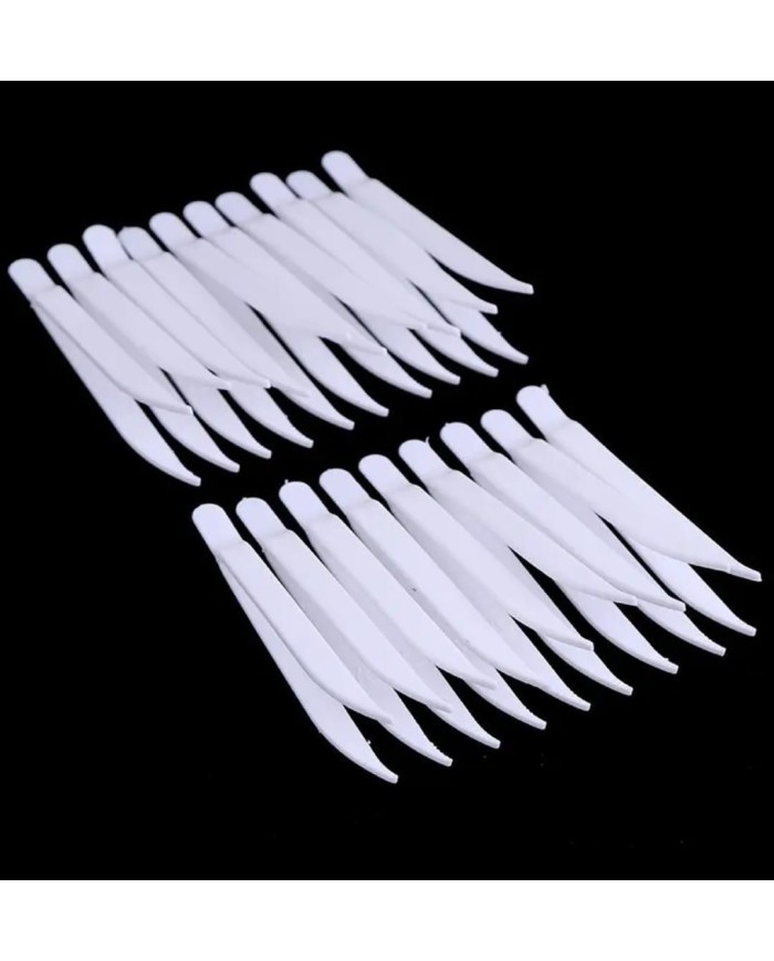 25 Adet - Plastik Cımbız -7,5 cm