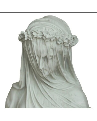 Peçeli Kadın Mum Silikon Kalıbı 8,5 cm - Kod:1100B