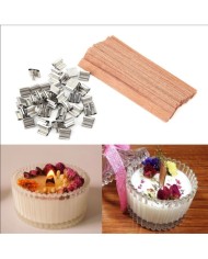 Ahşap Şömine Fitili  5 Adet Set - 50mm x 50 mm