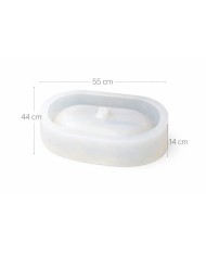 Elips Elit Model Lavabo Epoksi Silikon Kalıp