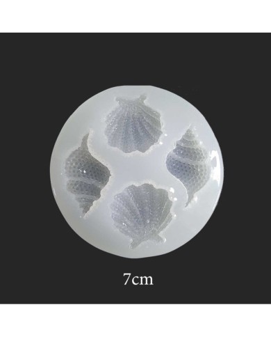 Reçine Epoksi,Mum,Sabun ve Beton Deniz Kabuğu Kalıbı -Kod:34