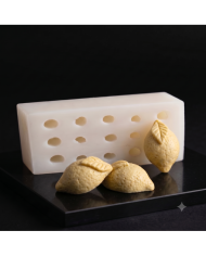 Gerçekçi Limon Şekilli Silikon Pasta, Çikolata ve Sabun Kalıbı - 12 Bölmeli