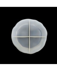 Beton Silikon Kalıp - Yuvarlak Tabak -Kod:283