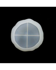 Beton Silikon Kalıp - Yuvarlak Tabak -Kod:283