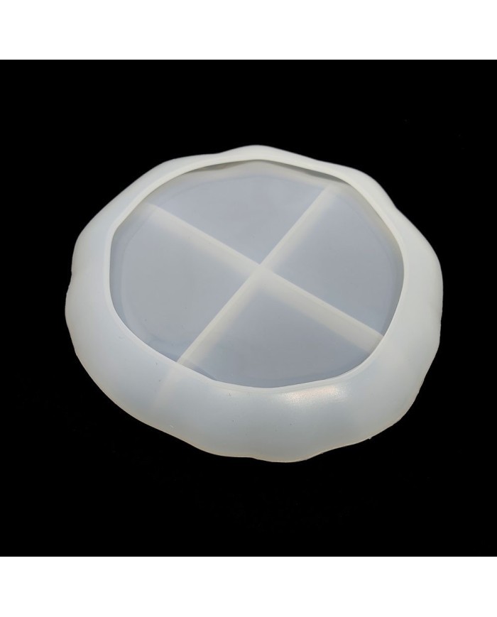 Beton Silikon Kalıp - Yuvarlak Tabak -Kod:283