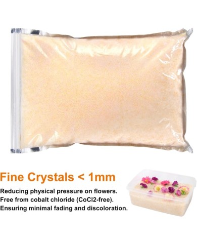 Silika Jel Çiçek Kurutma Kristalleri, Çiçekleri