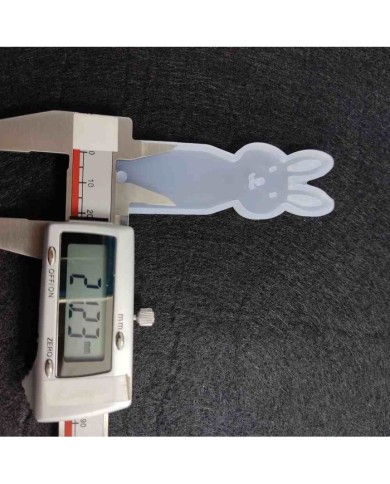 Kitap Ayracı Reçine Epoksi Kalıbı Tavşan -Kod:151