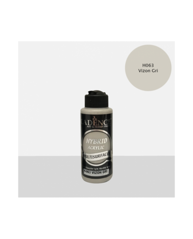 Hybrit (Multi Surface) Boya Vizon Gri 120 ml H-063
