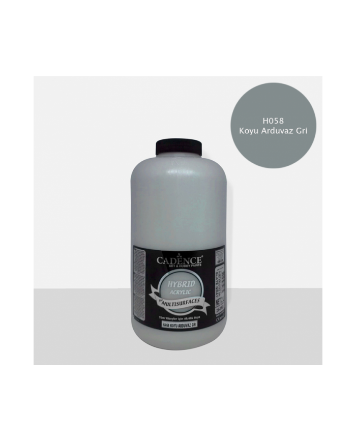 Opak Multi Surface (Hybrid) Boya 2 Lt. H058 - KOYU ARDUVAZ GRİ