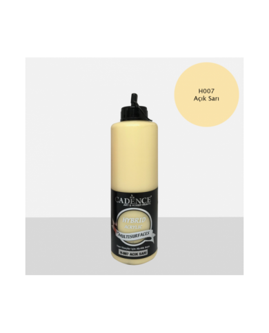 Hybrit (Multi Surface) Boya Açık Sarı 500 ml HH-07