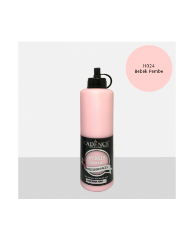 Hybrit (Multi Surface) Boya Bebek Pembe 500 ml HH-24