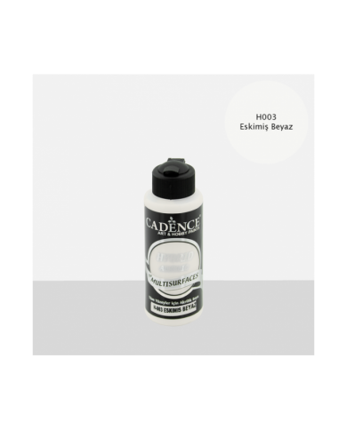 Hybrit (Multi Surface) Boya  Eskimiş Beyaz120 ml - H-003