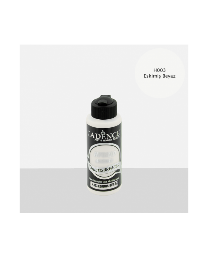 Hybrit (Multi Surface) Boya  Eskimiş Beyaz120 ml - H-003