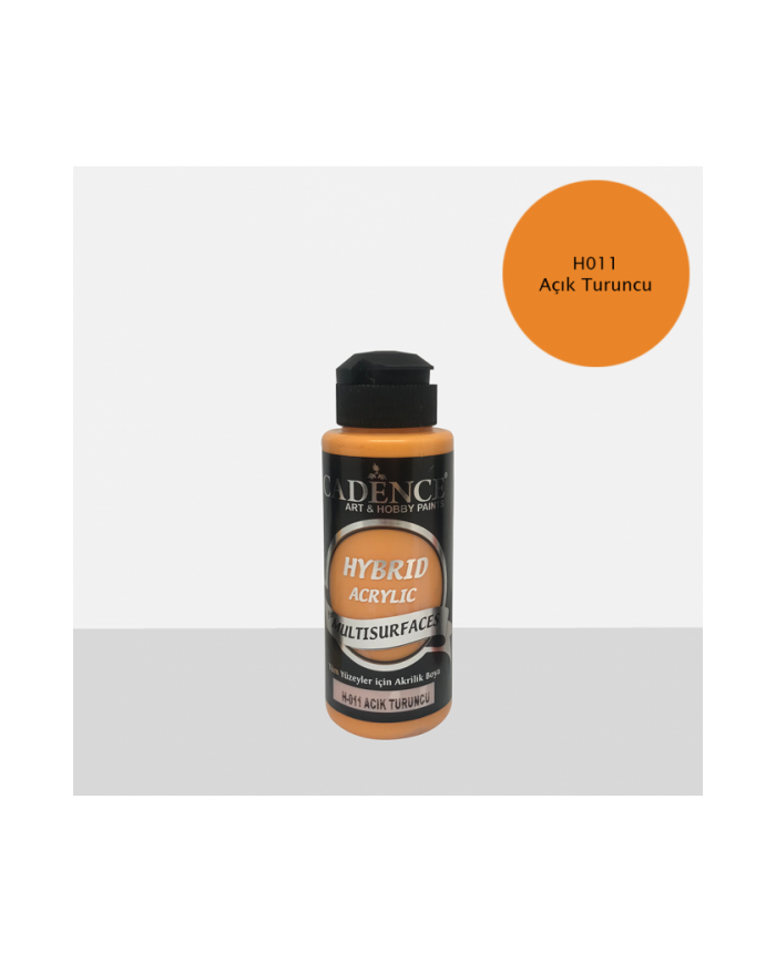 Hybrit (Multi Surface) Boya Açık Turuncu 120 ml - H-011