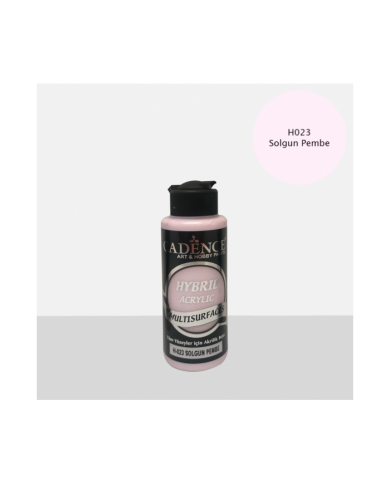 Hybrit (Multi Surface) Boya Solgun Pembe 120 ml - H-023
