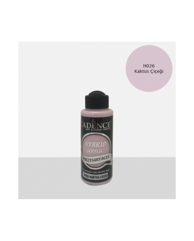 Hybrit (Multi Surface) Boya Kaktüs Çiçeği 120 ml - H-026