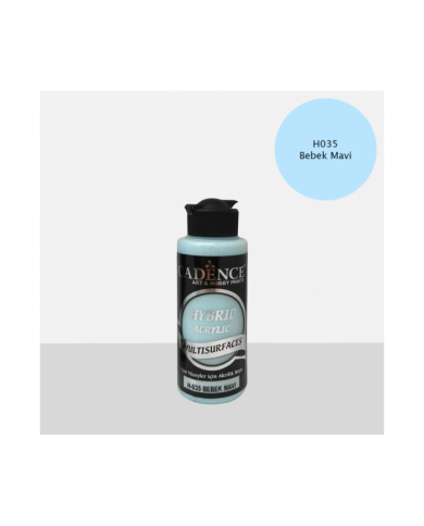 Hybrit (Multi Surface) Boya Bebek Mavi 120 ml - H-035