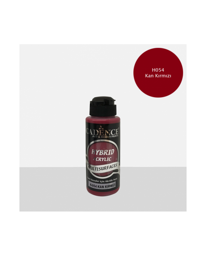 Hybrit (Multi Surface) Boya Kan Kırmızı 120 ml - H-054