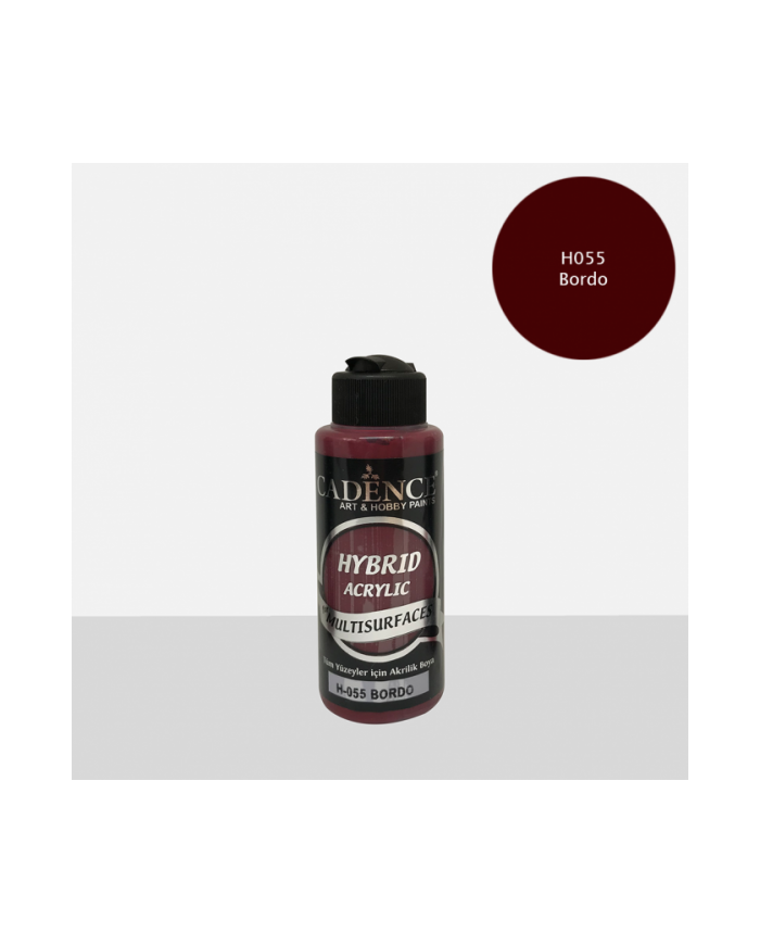 Hybrit (Multi Surface) Boya Bordo 120 ml - H-055