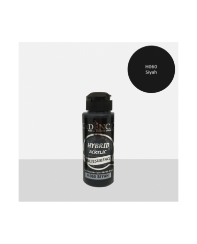 Hybrit (Multi Surface) Boya Siyah 120 ml - H-060