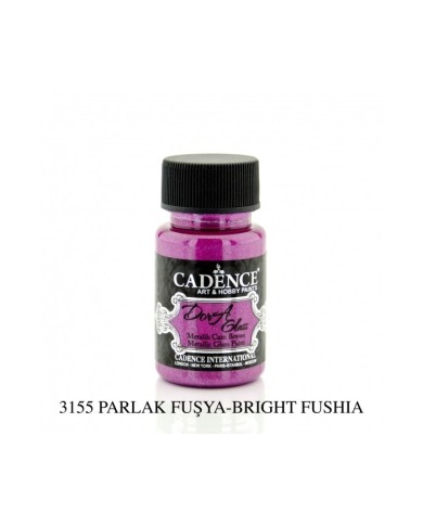 DORA GLASS-3155-PARLAK FUŞYA