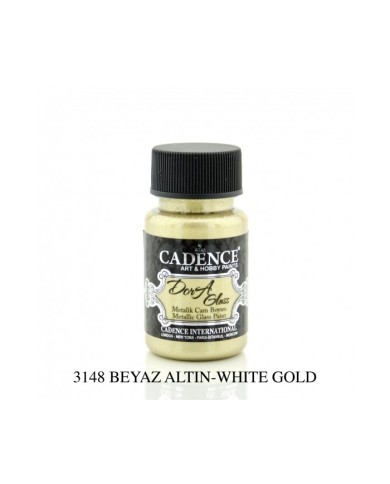 DORA GLASS-3148-BEYAZ ALTIN