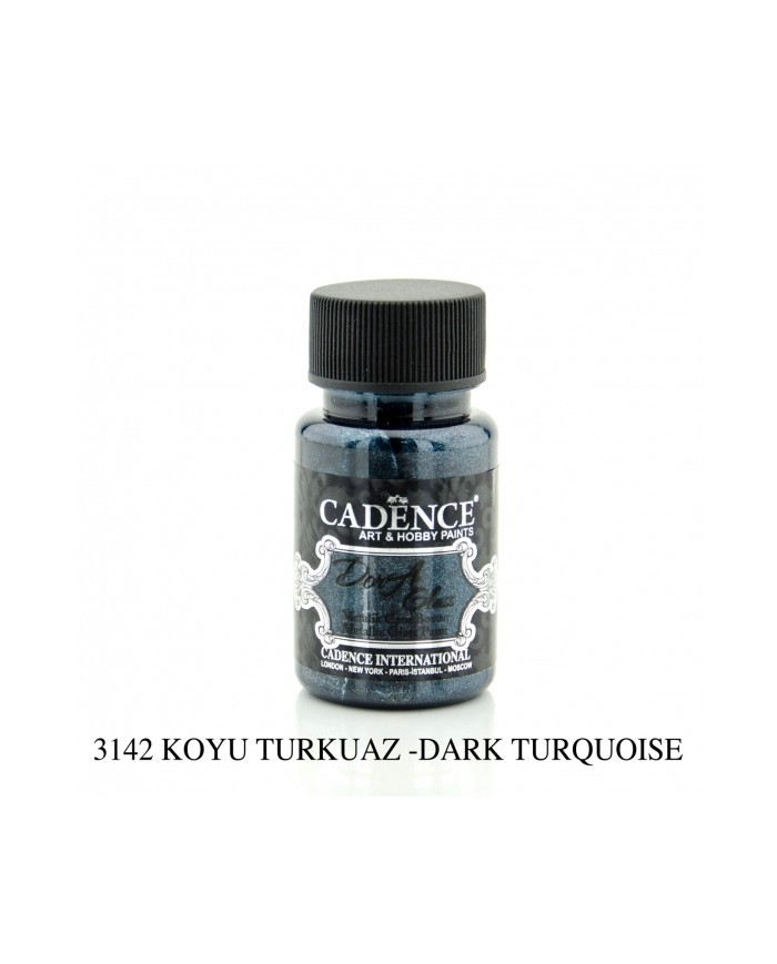 DORA GLASS-3142-KOYU TURKUAZ