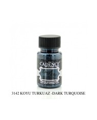 DORA GLASS-3142-KOYU TURKUAZ