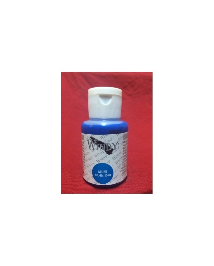 İpek Boyası Azure Mavi 50 ml. W-1528