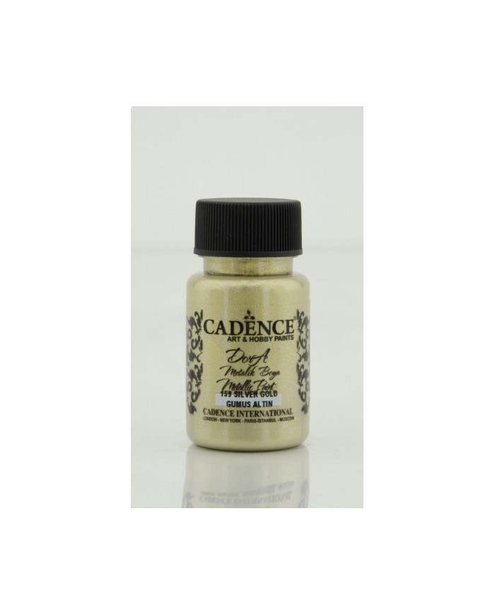 Dora Metalik Gümüş Altın D-159